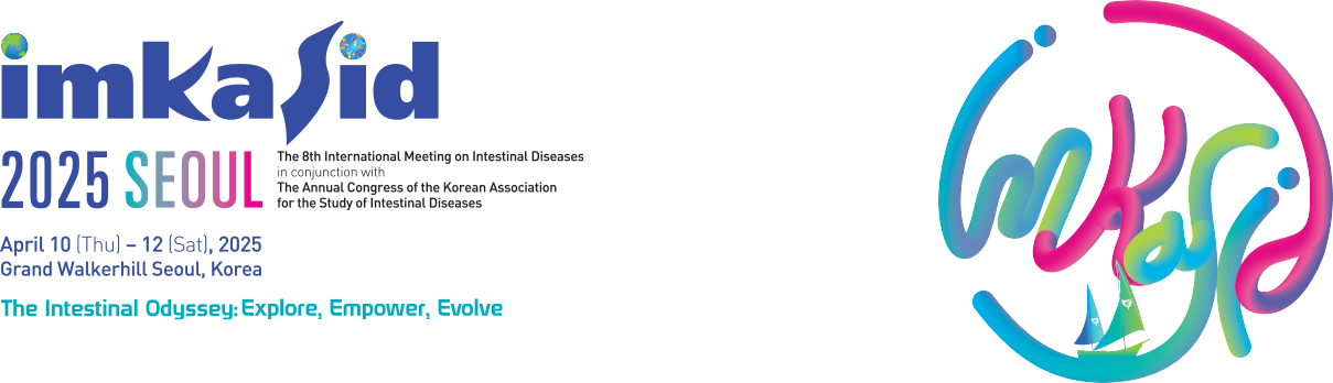 IMKASID 2025 SEOUL April 10 (Thu) - 12 (Sat), 2025, Grand Walkerhill Seoul, Korea, The Intestinal Ddyssey : Explore, Empower, Evolve